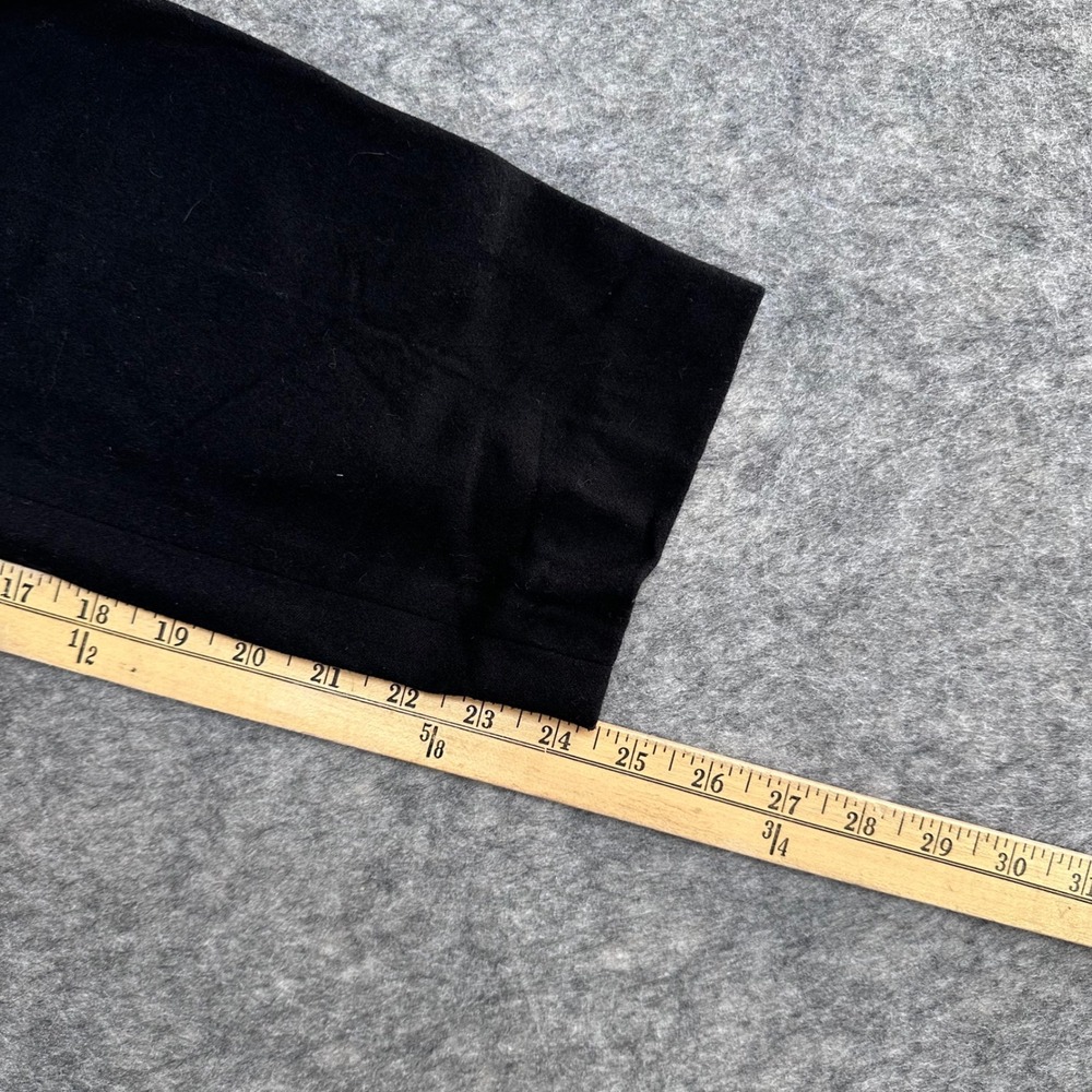 Ralph Lauren Purple Label Trousers Black Wool Womens 6 - Picture 9 of 11
